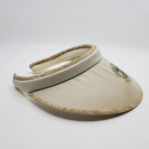 Pebble Beach Golf Links Openback Visor Hat Activewear Headwear Vintage USA Made - Picture 2 of 10